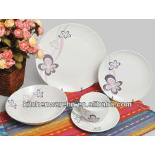 Haonai 210507 decal ceramic dinner set